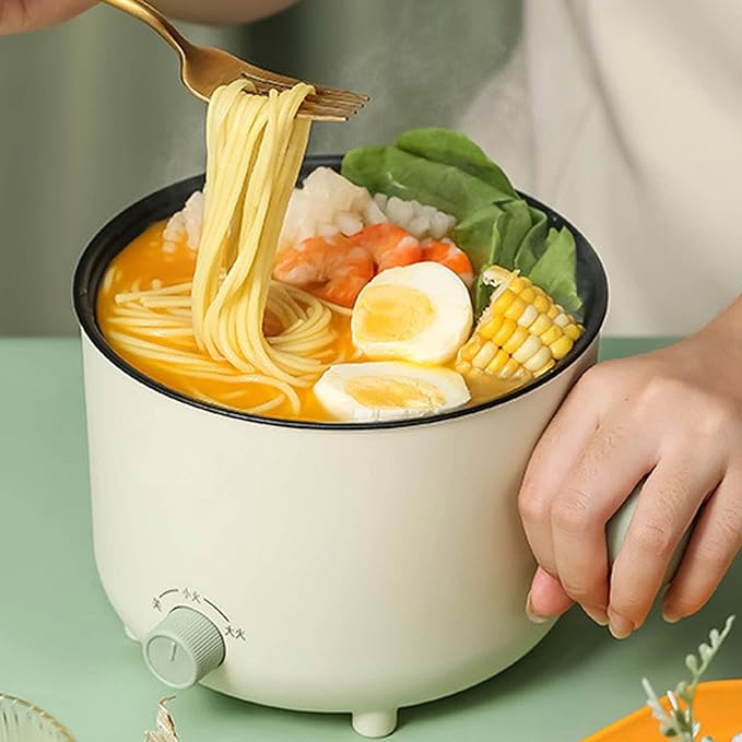 Compact Electric Cooker: Safe, Multifunctional, 2-Level Power - Shop N Save