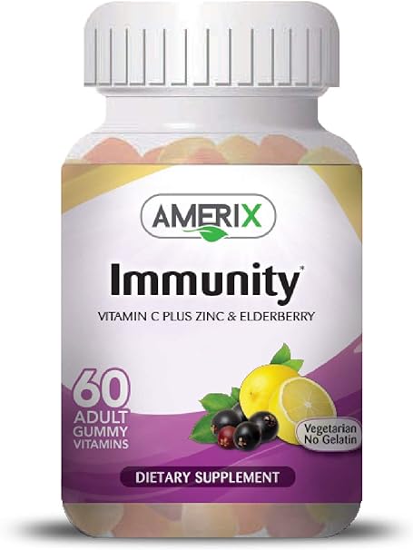 Amerix Immunity Gummies: 60 Count, Adult Vitamin Support - Shop N Save