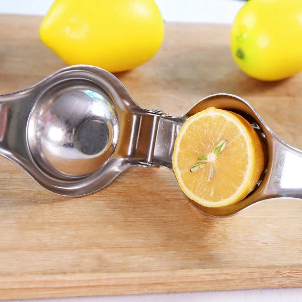 Mini Manual Lemon Juicer Extractor - Sliver - Shop N Save