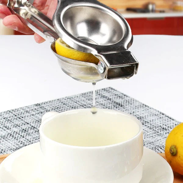 Mini Manual Lemon Juicer Extractor - Sliver - Shop N Save