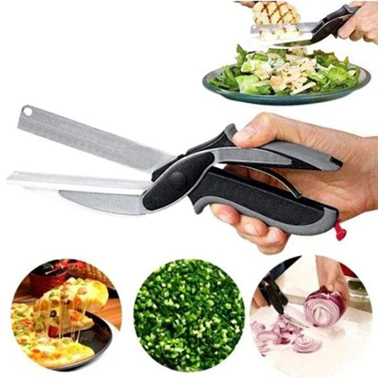 Stainless Steel 2 In 1 Multifunctional Fruit Vegetable Cutter - Shop N Save