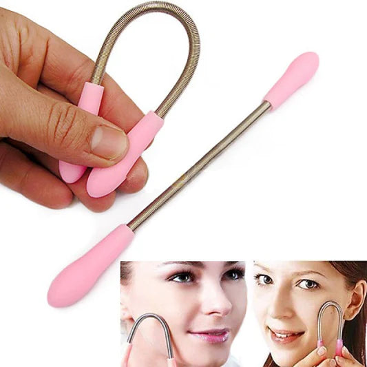 Beauty Face Hair Remover Threading Tool Stick - Pink - Shop N Save