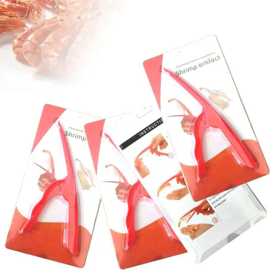 Quick Shrimp Easy Use Prawn Peeler - Red - Shop N Save