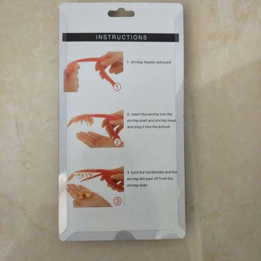 Quick Shrimp Easy Use Prawn Peeler - Red - Shop N Save