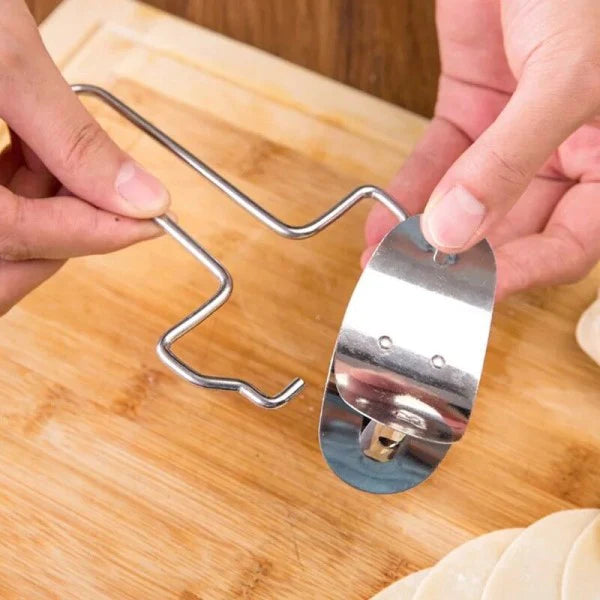 Stainless Steel Quick Dumpling Maker Cutter - Silver - Shop N Save