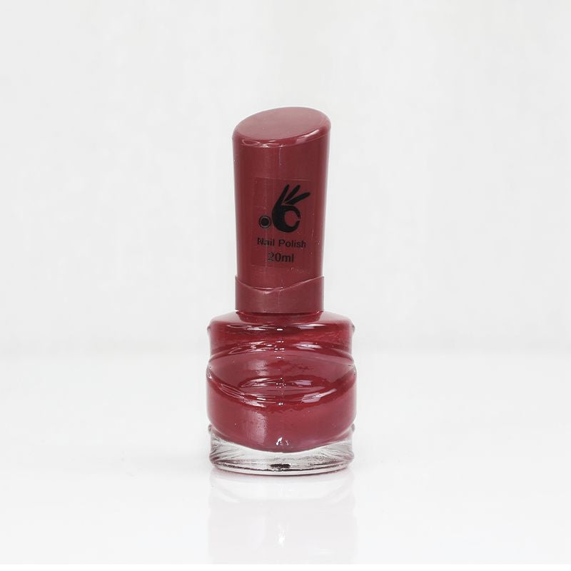 Make Beauty Nail Polish Gel Effect - Deep Crimson (680)