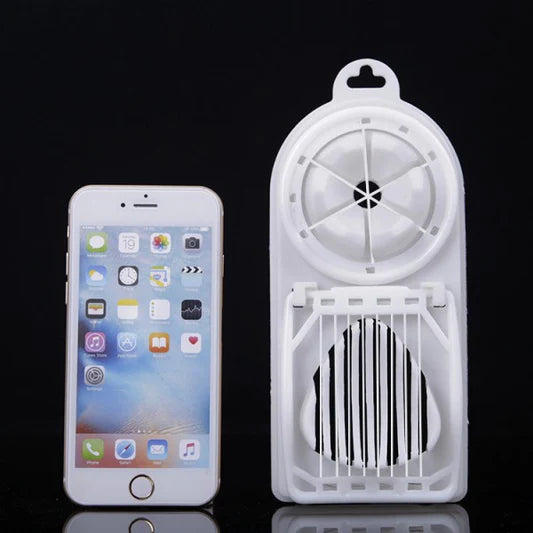 Multi Function Pine Preserved Egg Slicer - White - Shop N Save