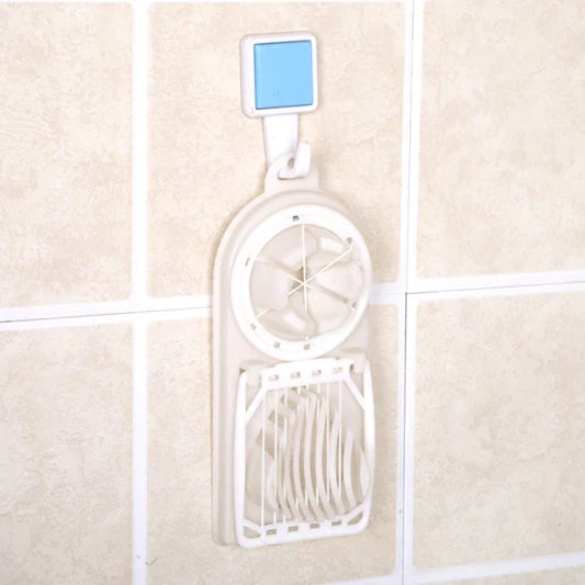 Multi Function Pine Preserved Egg Slicer - White - Shop N Save