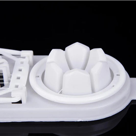 Multi Function Pine Preserved Egg Slicer - White - Shop N Save