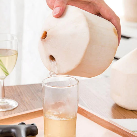 Premium Black Coconut Opener Knife: Durable, Efficient, and Stylish - Shop N Save