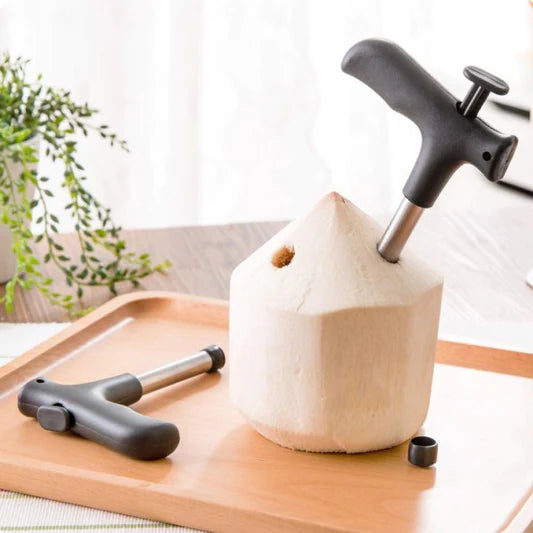 Premium Black Coconut Opener Knife: Durable, Efficient, and Stylish - Shop N Save