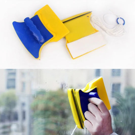 Double Sided High Rise Window Glass Cleaner - Blue