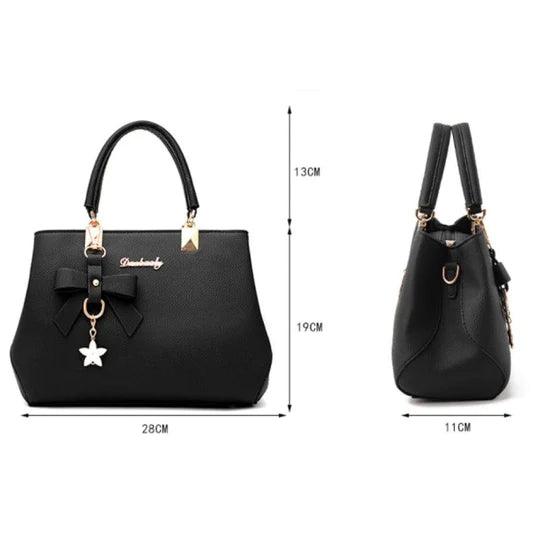 High Quality One Shoulder Cross Body Bag - Black - Shop N Save