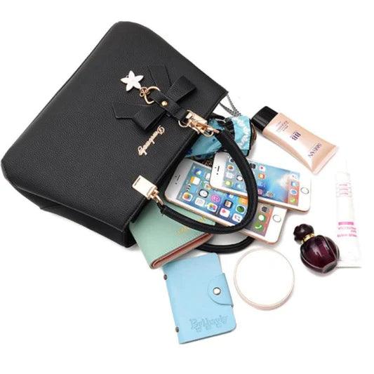 High Quality One Shoulder Cross Body Bag - Black - Shop N Save
