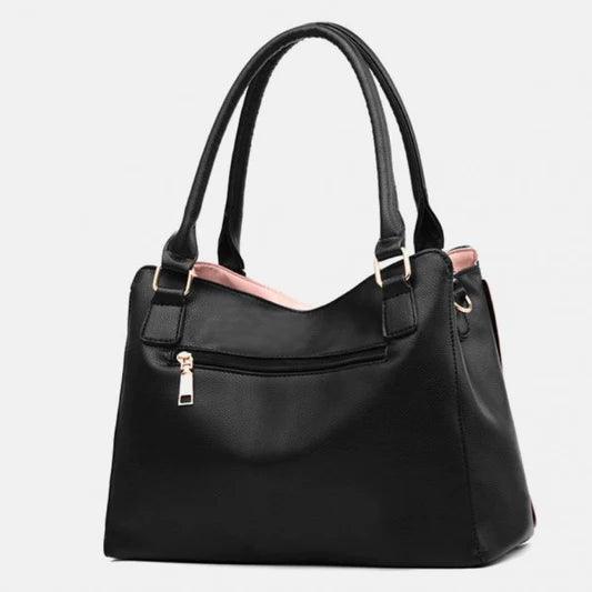 Large Capacity Simple Temperament Shoulder Bags - Black - Shop N Save