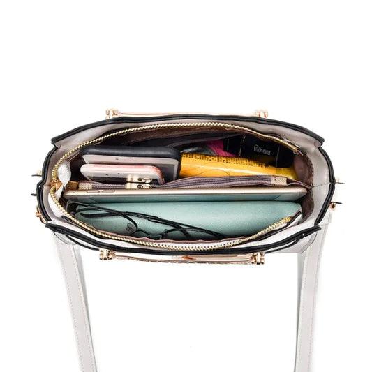 Fashion Trend Simple Single Shoulder Handbag - Black - Shop N Save