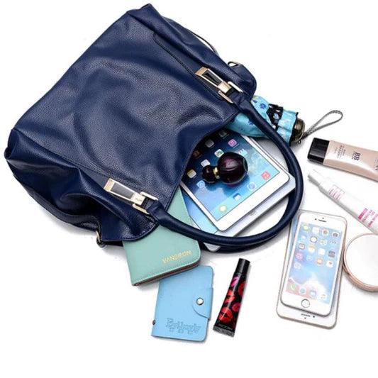 High Quality Large Capacity Handbag - Blue - Shop N Save