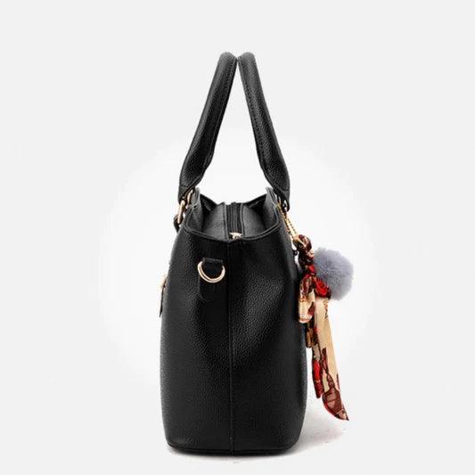 Fashion Large Capacity Stylish Shoulder Handbags - Black - Shop N Save