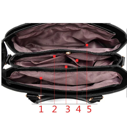 High Quality Casual Fashion Crossbody Handbags - Blue