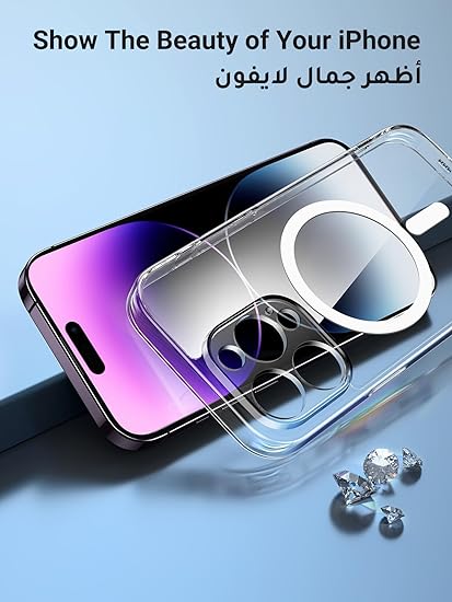 UGREEN MagSafe iPhone 14 Pro Max Case: Shockproof, Clear, Camera Protection - Shop N Save