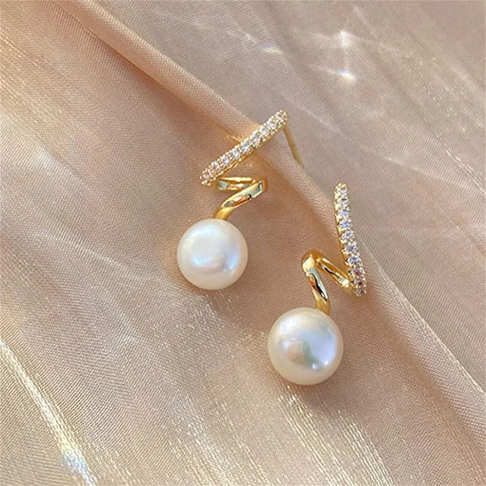JYPT Romantic Pearl Studs: Korean Party Elegance for Women - Shop N Save
