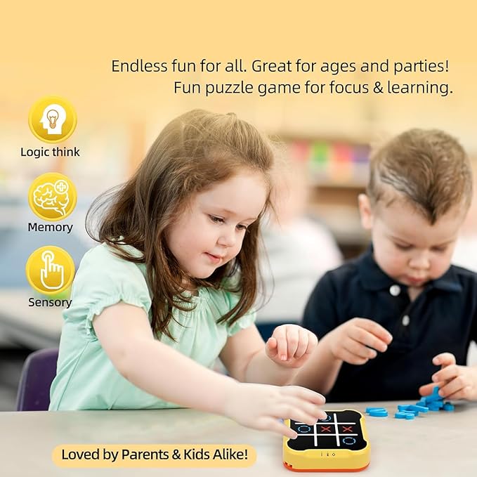 Puzzle Games for Kids: Portable Board Game Toy for Kids Age 6-12 and Adults Travel Car Ride - Birthday for Girls Boys