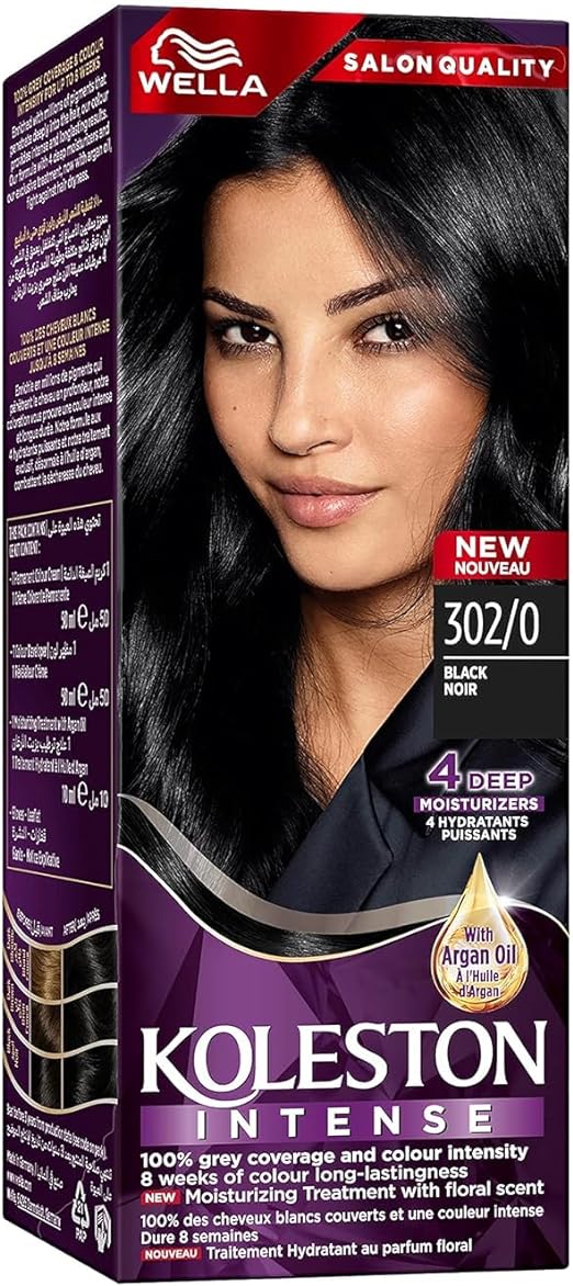 Wella Koleston 302/0: Intense True Black Hair Color - Shop N Save