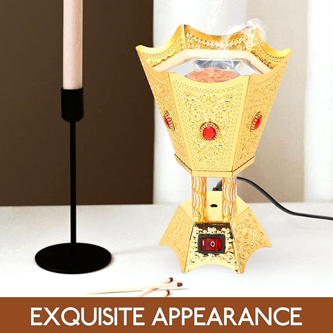 Arabic Electric Incense Burner: Middle Eastern Style - Shop N Save
