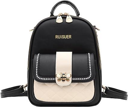 Quality Girls Casual Travel Versatile Backpack - Black - Shop N Save