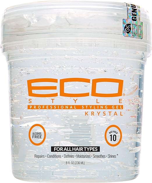 Hair Friendly Argan Oil Styling Gel (236ml): Strong Hold, Sustainable Haircare - Transparent - Shop N Save