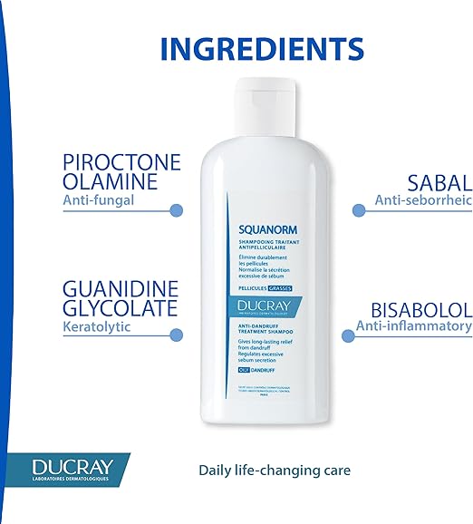 DU SQUANORM TREATMENT SHAMPOO OILY DANDRUFF 200ML FAGAR - Shop N Save