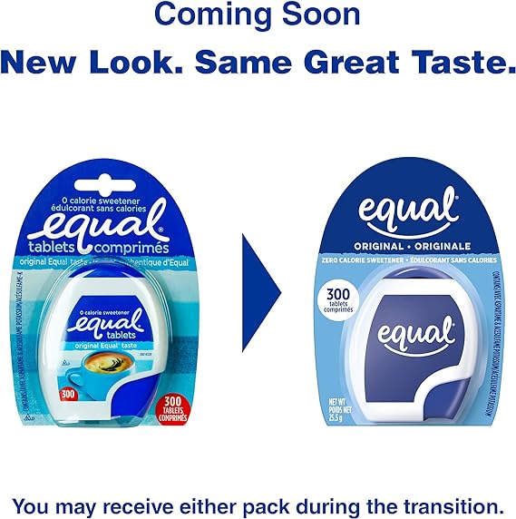 Equal Aspartame: Zero Calorie Sweetener, 300 Tablets, Guilt-Free - Shop N Save