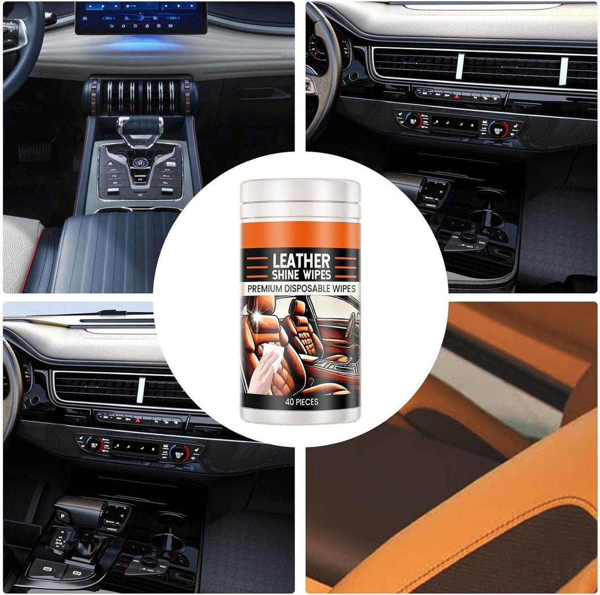 Collins Furniture Cleaning Cream & Conditioner Oil Paste, Automotive Interior Leather Cleaning Cream, Leather Repair Kit for Car, Furniture, Cleaning Care Balm