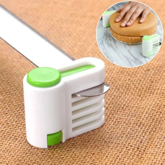 Cake Bread Toast Slicer 2 Pcs Set - Green - Shop N Save