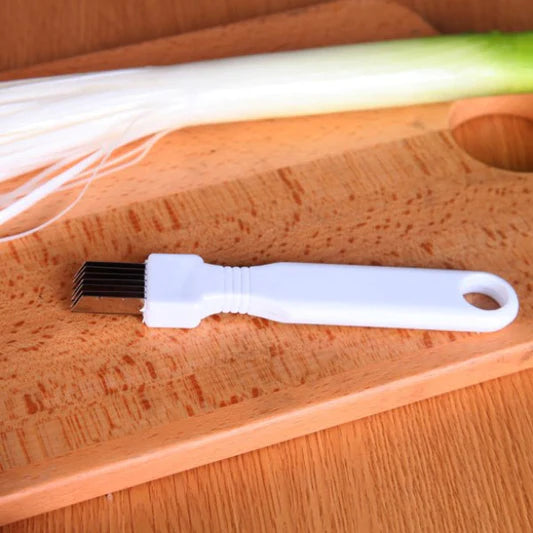 Kitchen Handle Type Scallion Cutter - White - Shop N Save