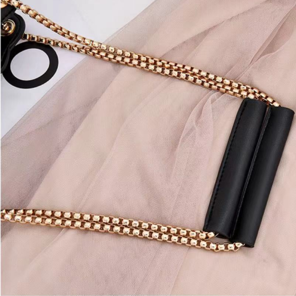 Black Chain Shoulder Bag Large Capacity and Casual Style for Girls - Shop N Save