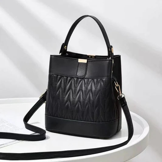 New Design Square Shoulder Bag For Women - Wine Red - Shop N Save