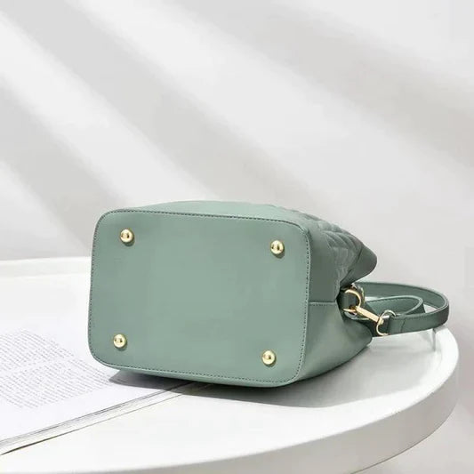 New Design Square Shoulder Bag For Women - Wine Red - Shop N Save