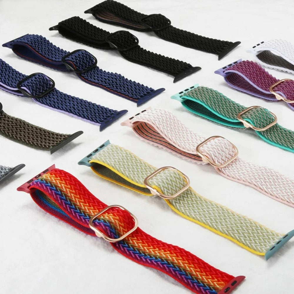 Nylon Loop Strap For Apple Smartwatch Belt Pink