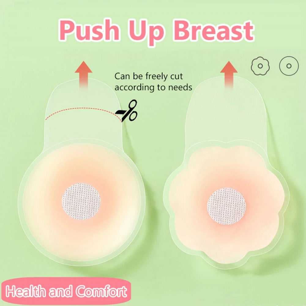 Reusable Thin Silicone Invisible Bra Nipple Cover - Skin - Shop N Save