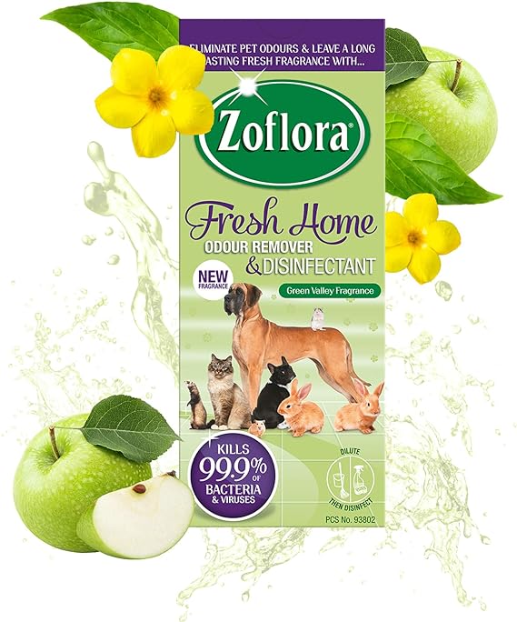 Zoflora Green Valley Disinfectant: Concentrated, Fresh Home Fragrance 500ml - Shop N Save