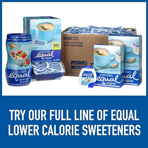 Equal Aspartame: Zero Calorie Sweetener, 300 Tablets, Guilt-Free - Shop N Save