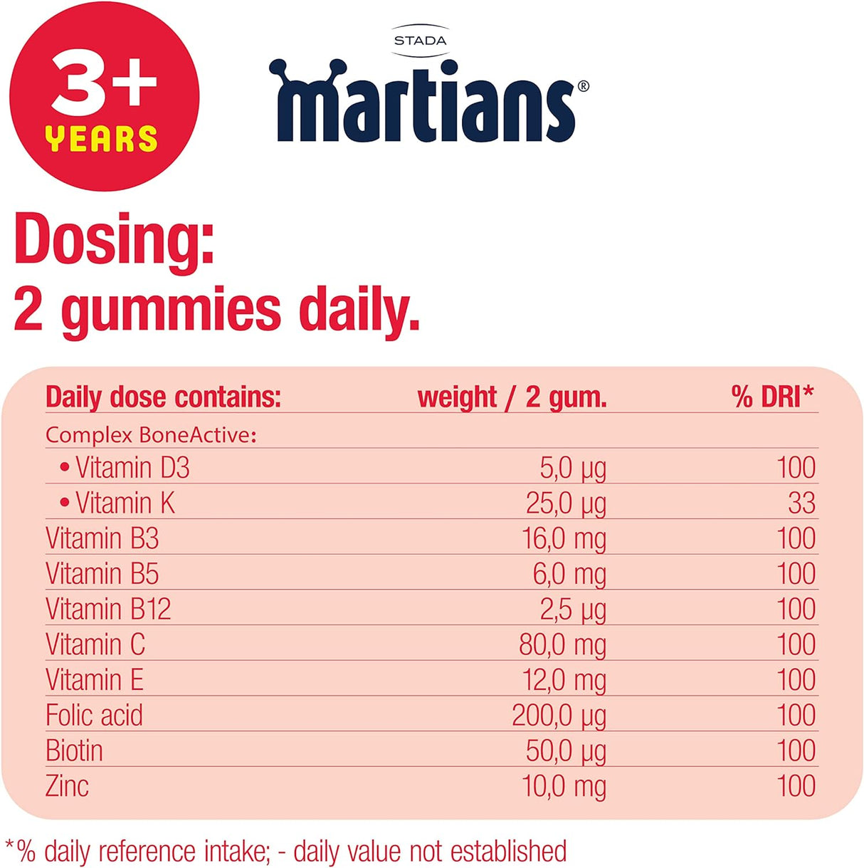 MARTIANS GUM BONEACTIVE CHG 60 WM AE - Shop N Save