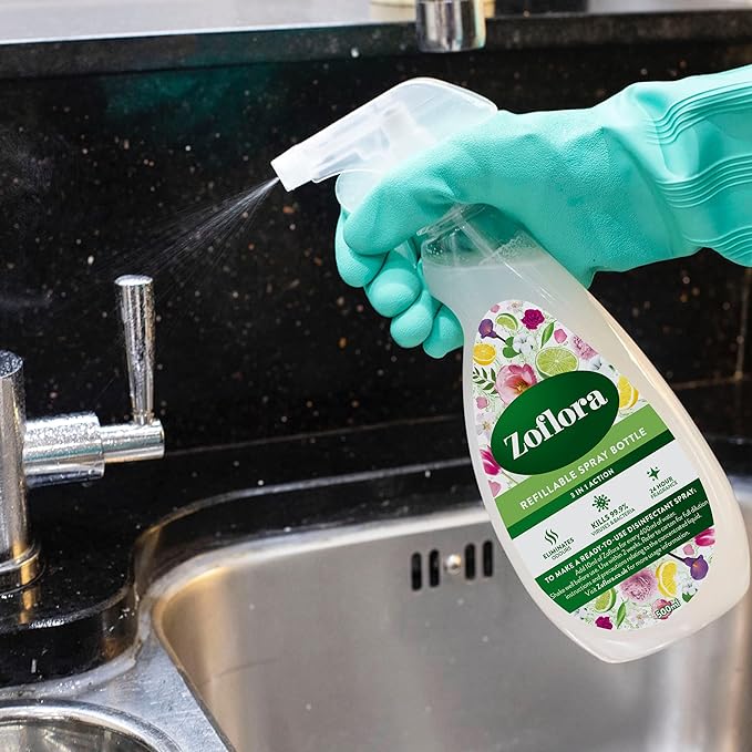 Zoflora Green Valley Disinfectant: Concentrated, Fresh Home Fragrance 500ml - Shop N Save