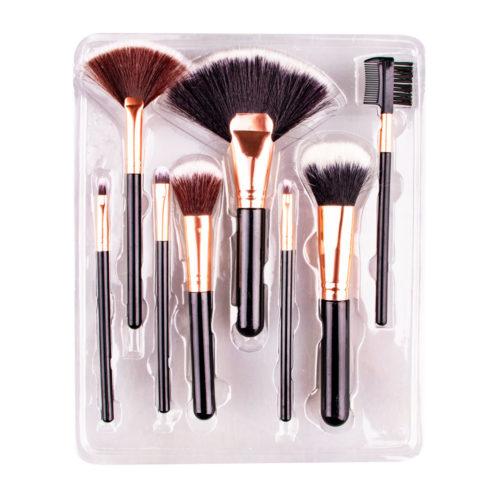 Versatile 8-Piece Brush Kit: Precision for Makeup Enthusiasts - Shop N Save