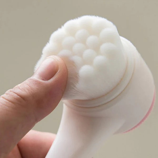 Double Sided Face Clean Wash Brush - Blue - Shop N Save