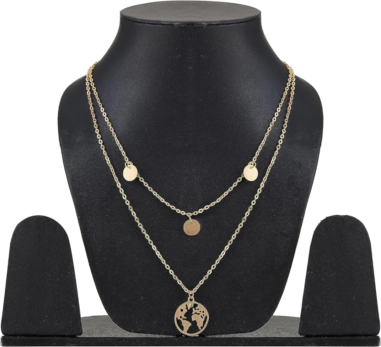 Attractive Sister Gold Necklace: Boho Design, Multi-Layered Statement - Shop N Save