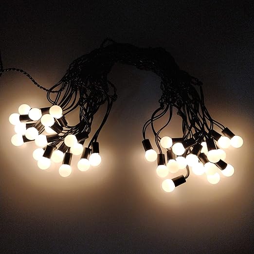 Tu Casa Yellow Ball String Light: 30 Bulbs, 7 Meters, Decorative Glow - Shop N Save