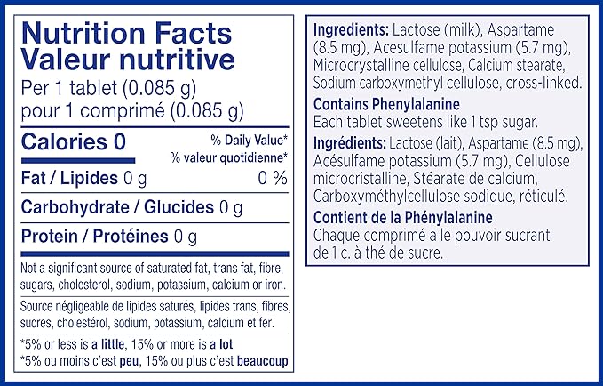 Equal Aspartame: Zero Calorie Sweetener, 300 Tablets, Guilt-Free - Shop N Save