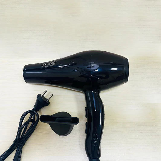 Two Speed High Quality Strong Power Professional Hair Dryer - Black - Shop N Save